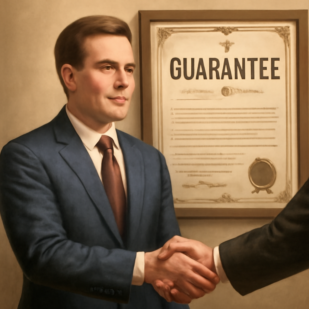 Guarantee illustration