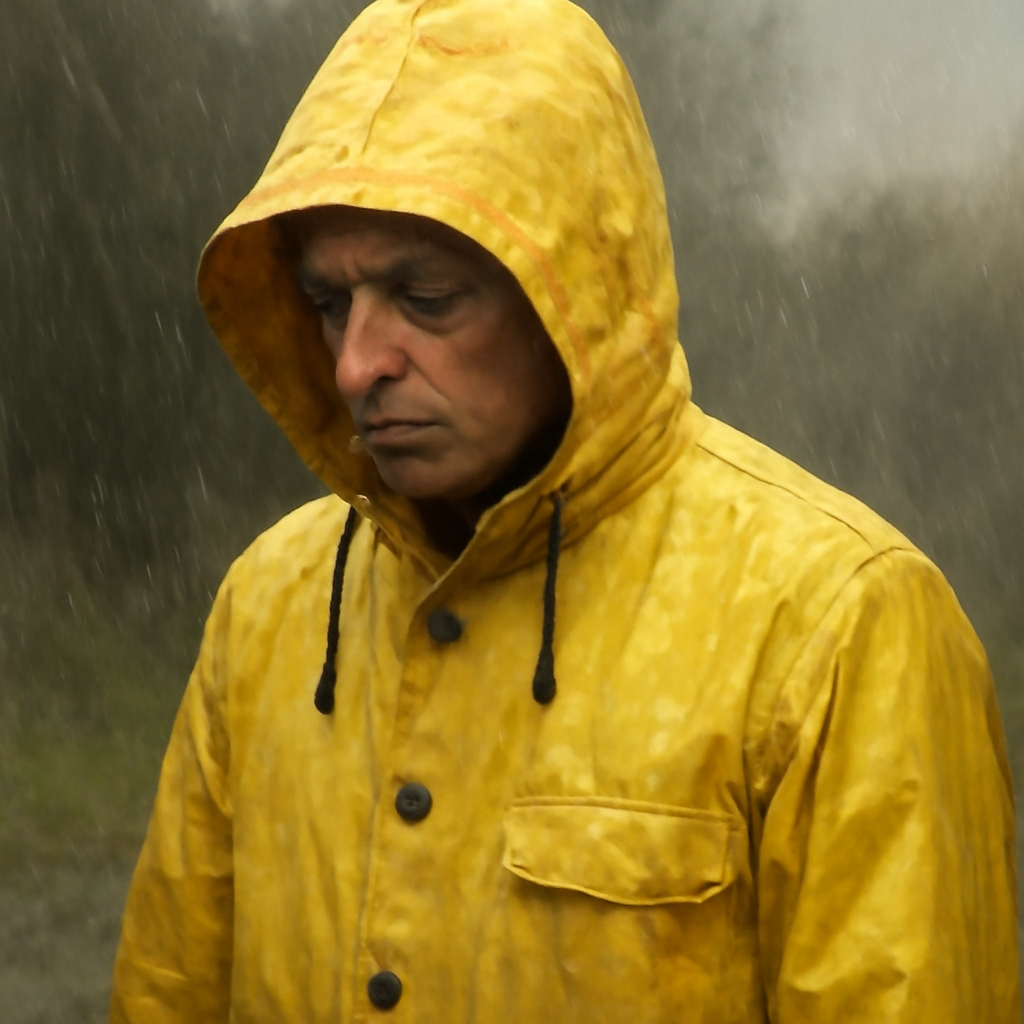 Raincoat illustration