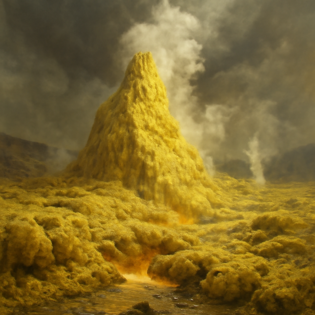 Sulfur illustration