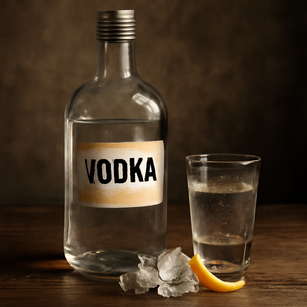 Vodka illustration