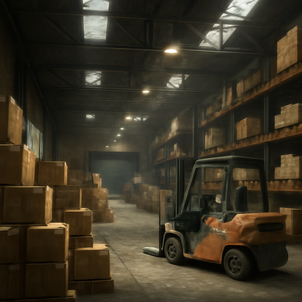Warehouse illustration