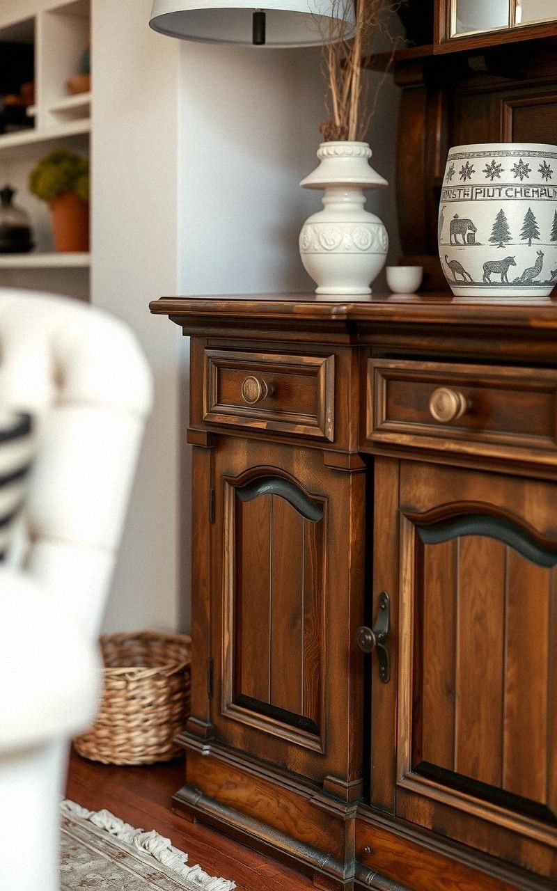 Combining Paint and Stain for Layered Look