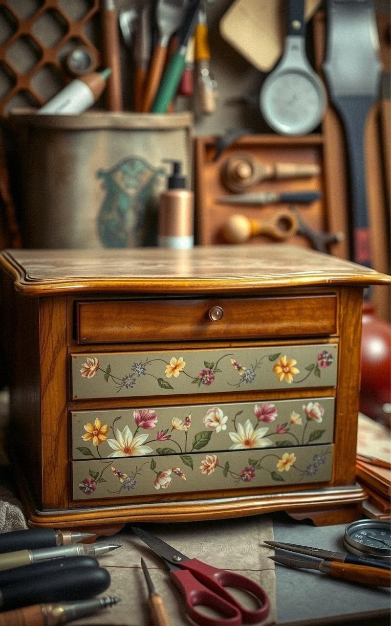 Decoupage Art for Personalized Design