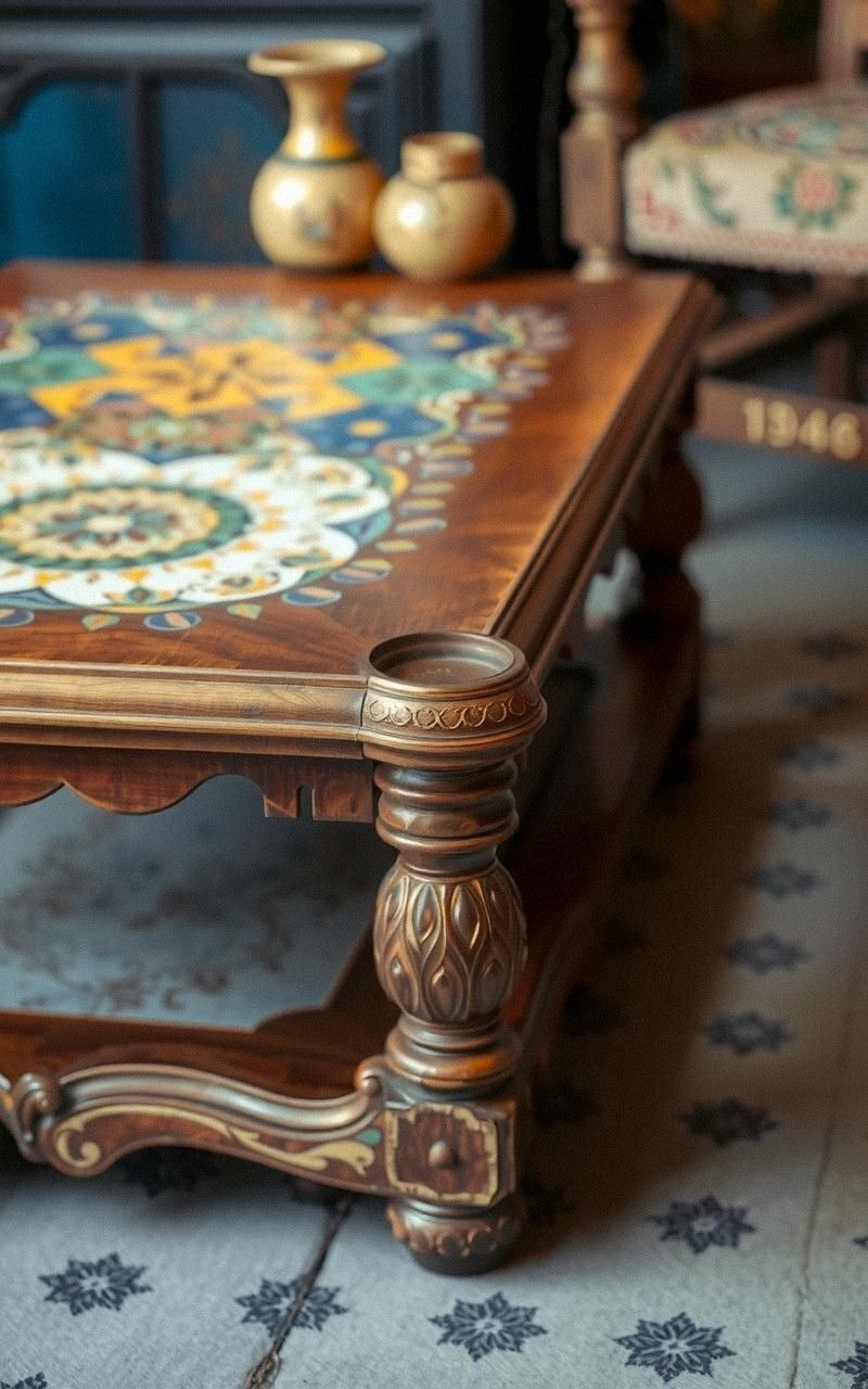 Inlaying Decorative Tiles for Artistic Flair