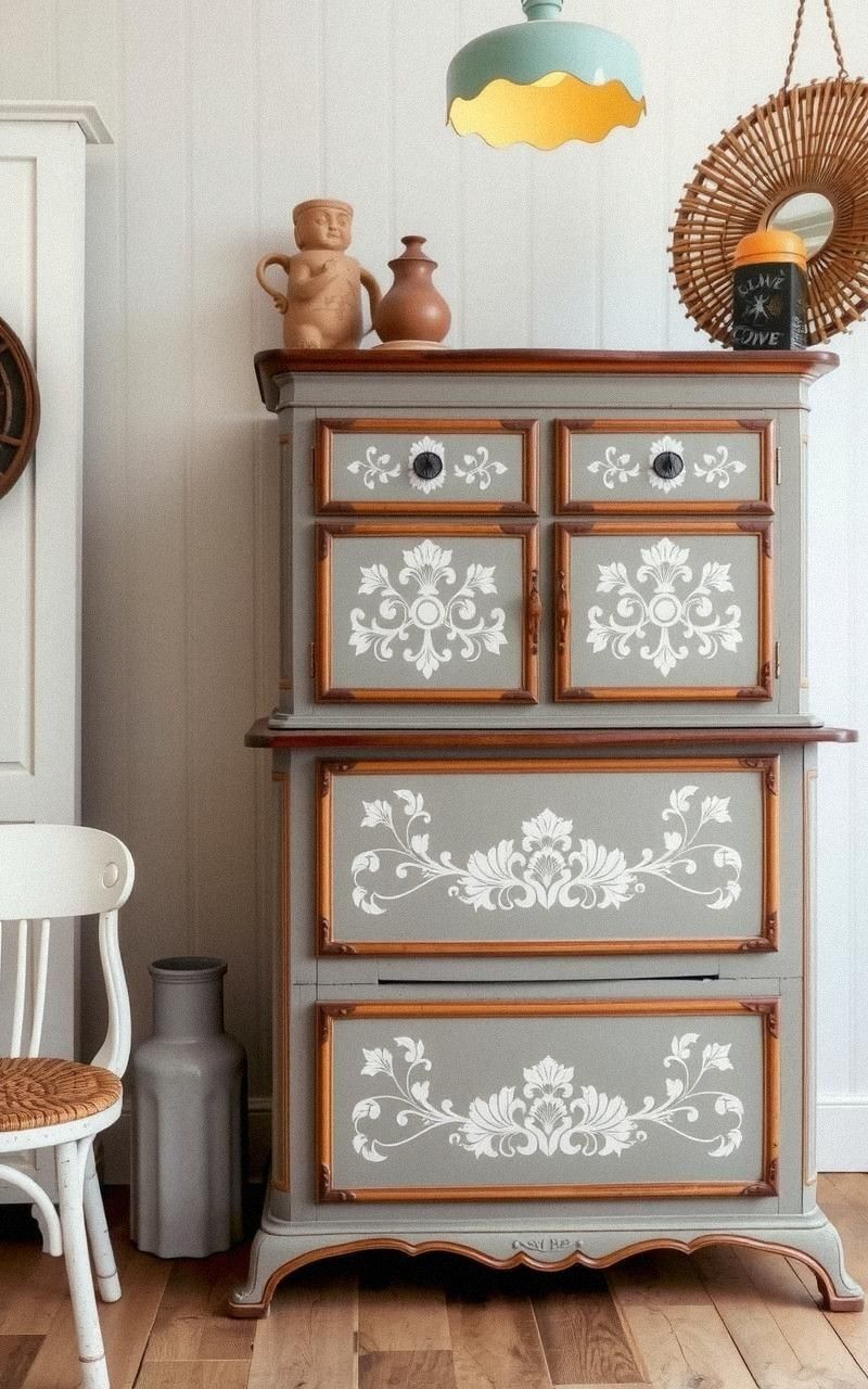 Using Stencils for Decorative Patterns