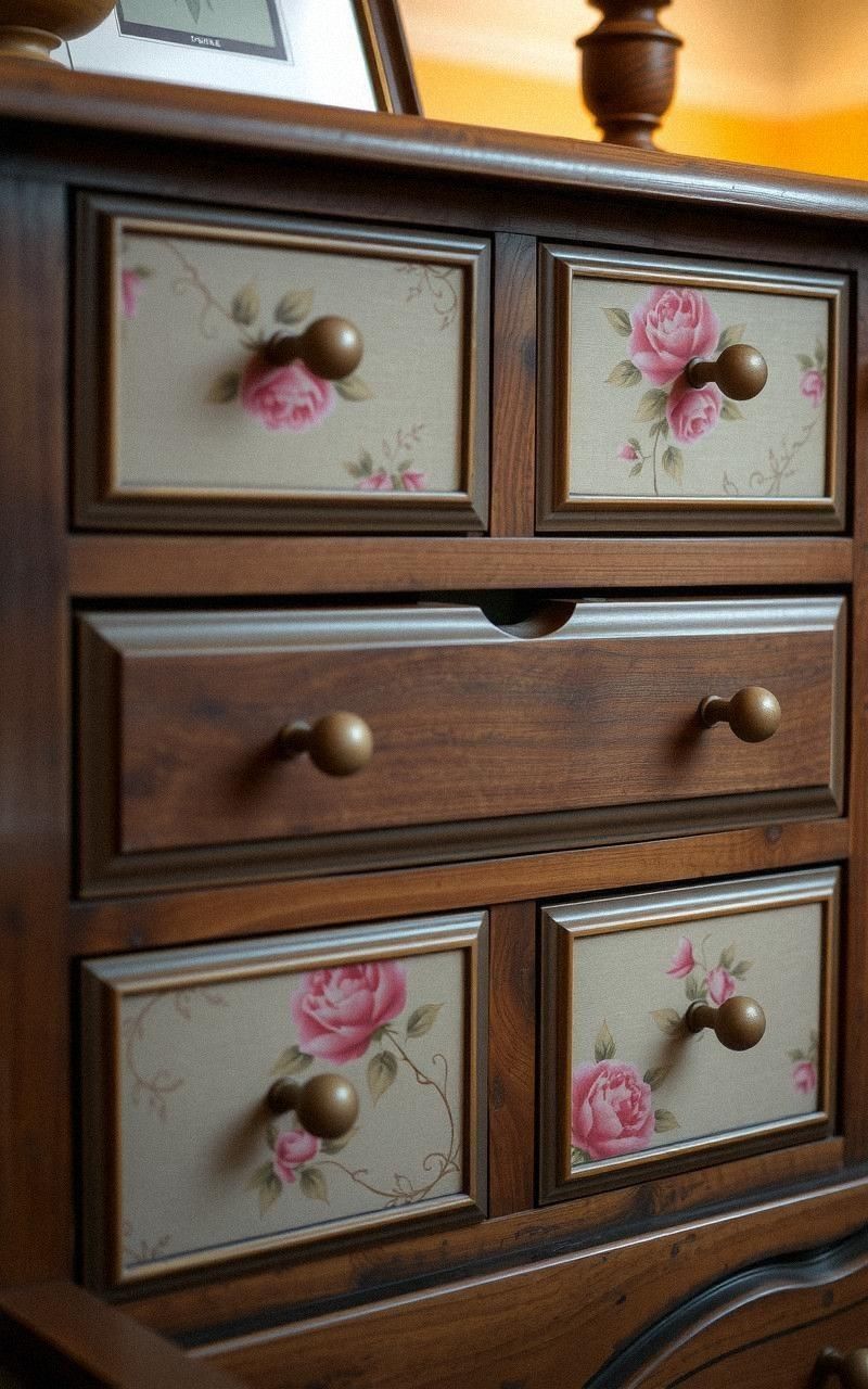 Using Wallpaper Inserts for Decorative Touch