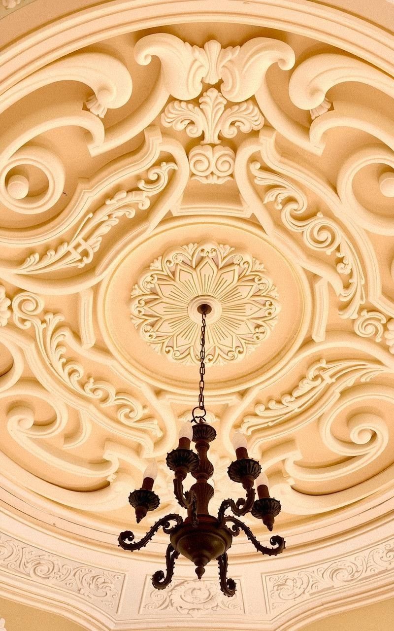 Art Nouveau Inspired Ceiling Medallions