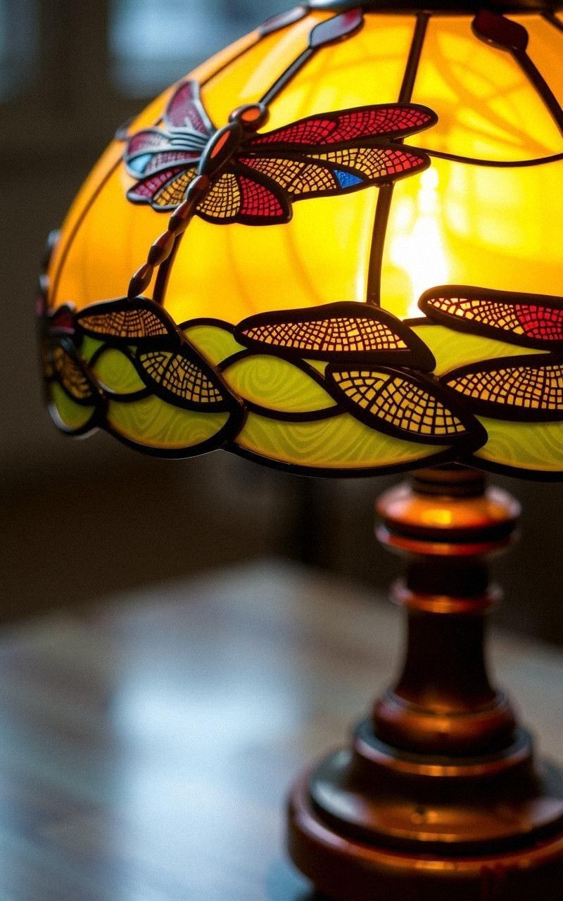 Intricately Designed Tiffany Lamps