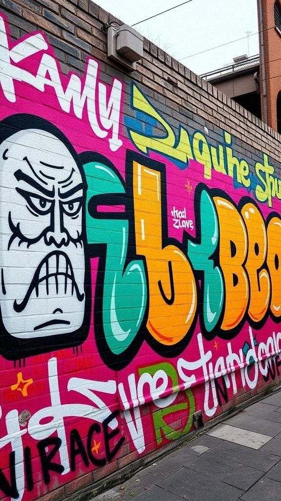 Street Art Style Murals with Urban Edge