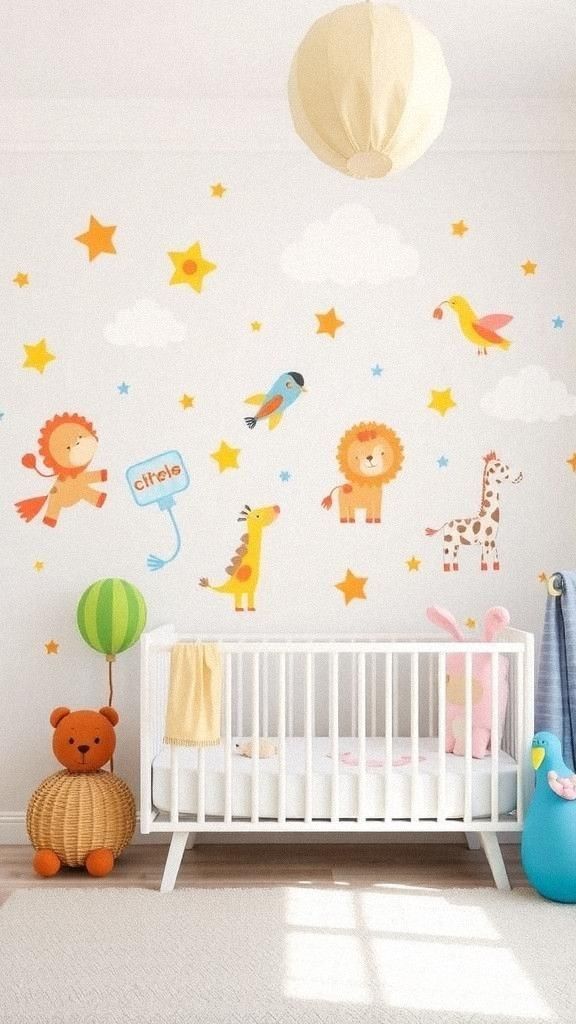 Whimsical Children’s Murals Full of Playful Characters