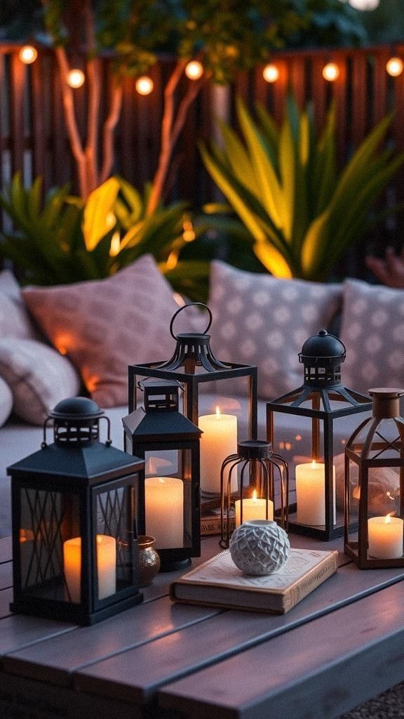 Vintage Lanterns for Soft Ambient Lighting