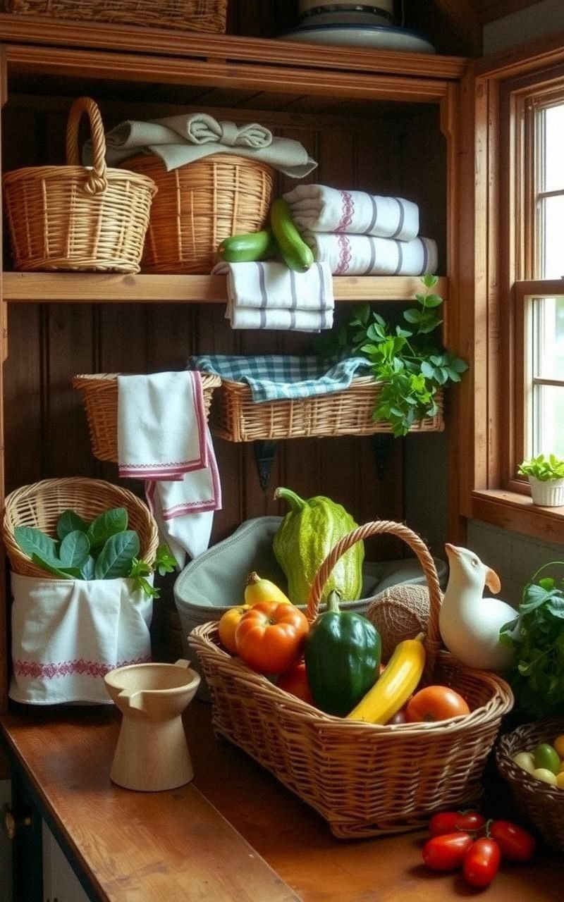 Wicker Baskets for Stylish Storage Solutions