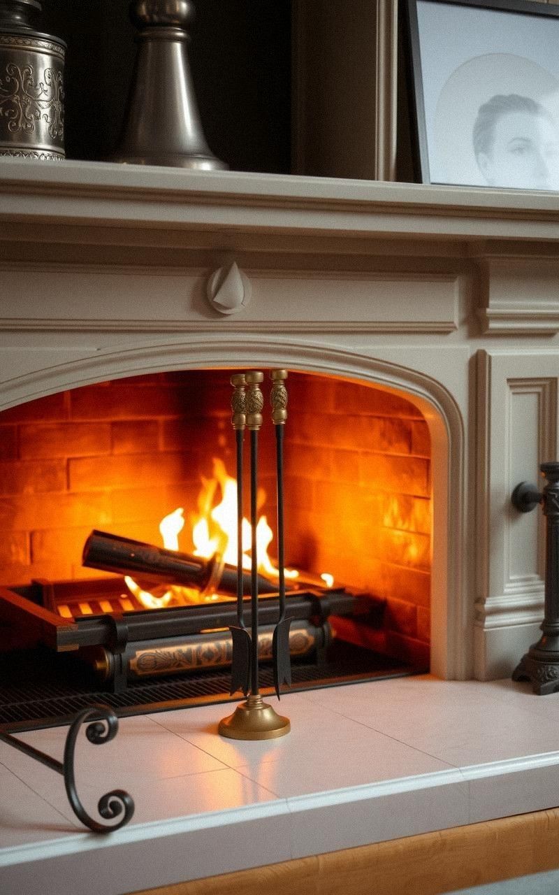 Decorative Fire Tools with Style