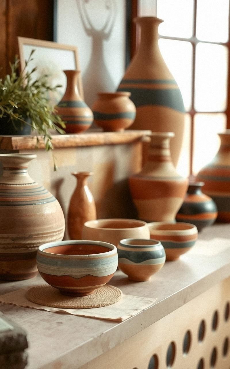 Handmade Pottery for Unique Texture