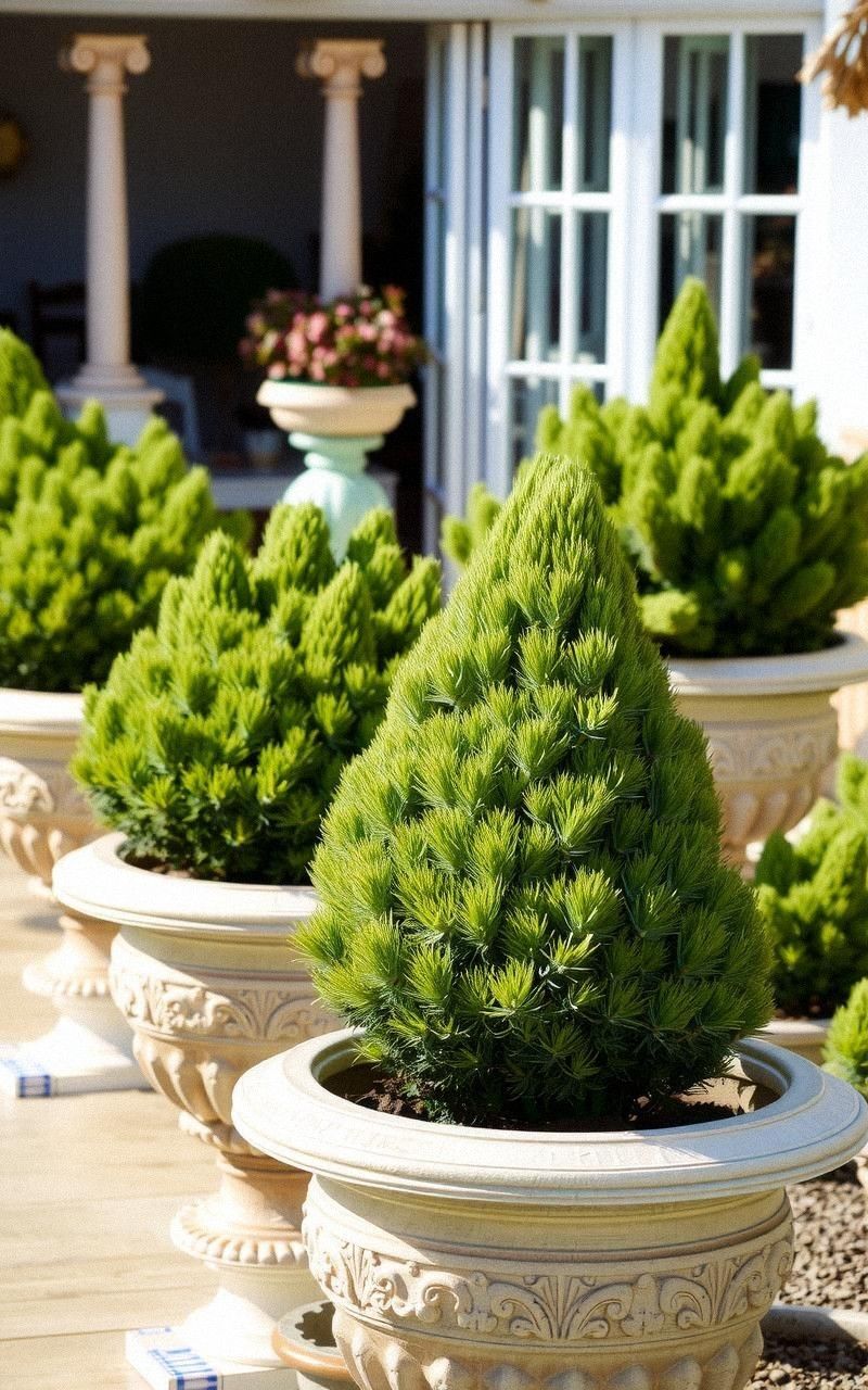 Stone Pots for Timeless, Durable Outdoor Planters