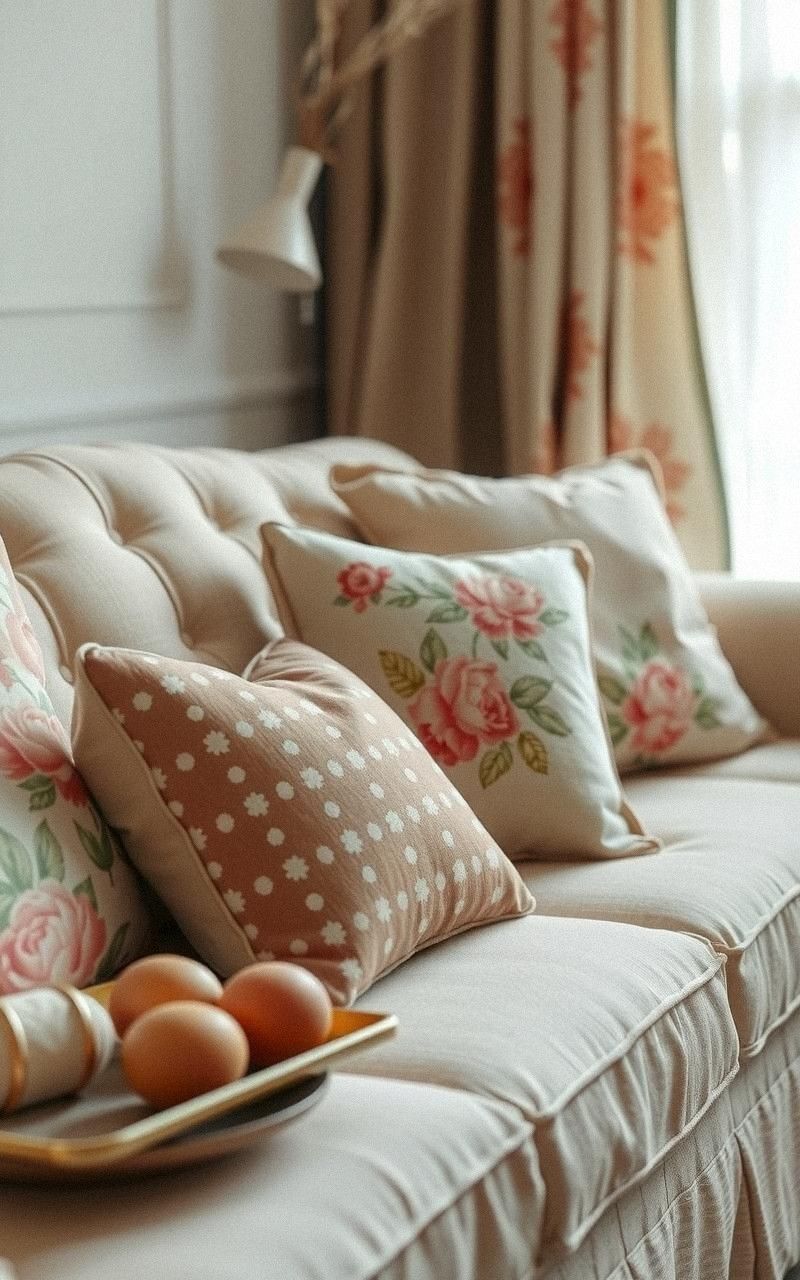 Incorporate Vintage Fabrics Into Throw Pillows