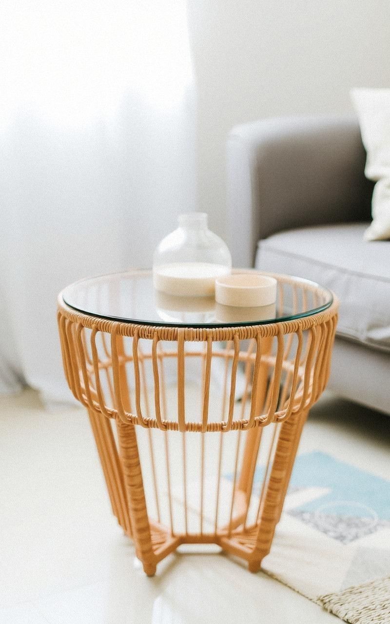 Adding Glass Top to Rattan Tables