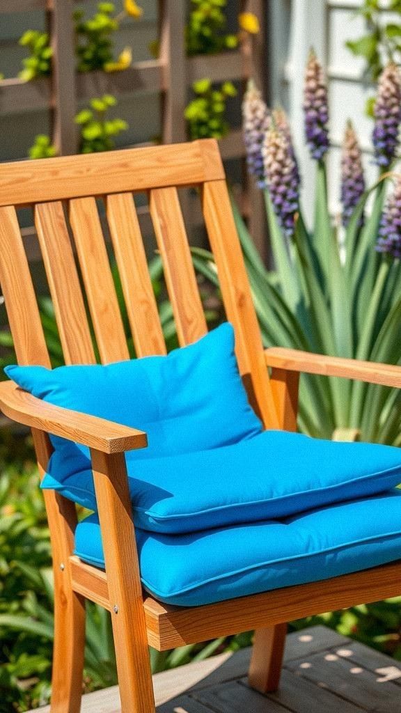 Refresh an Outdoor Chair with Weather-Resistant Upholstery