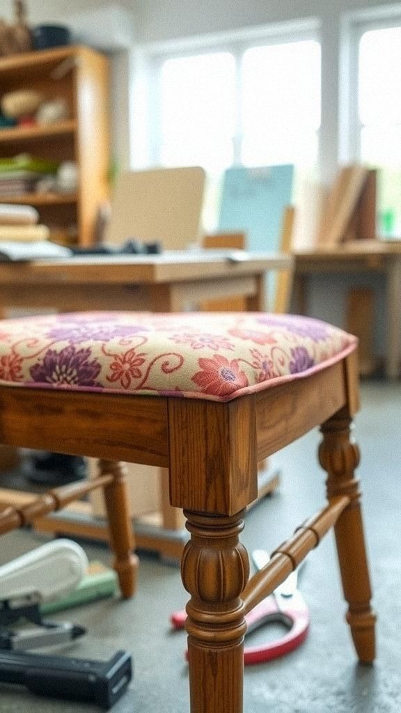 Reupholster a Dining Chair Seat Comfortably