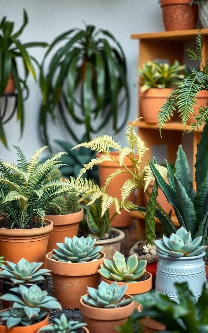 Greenery and Potted Plants to Refresh Spaces