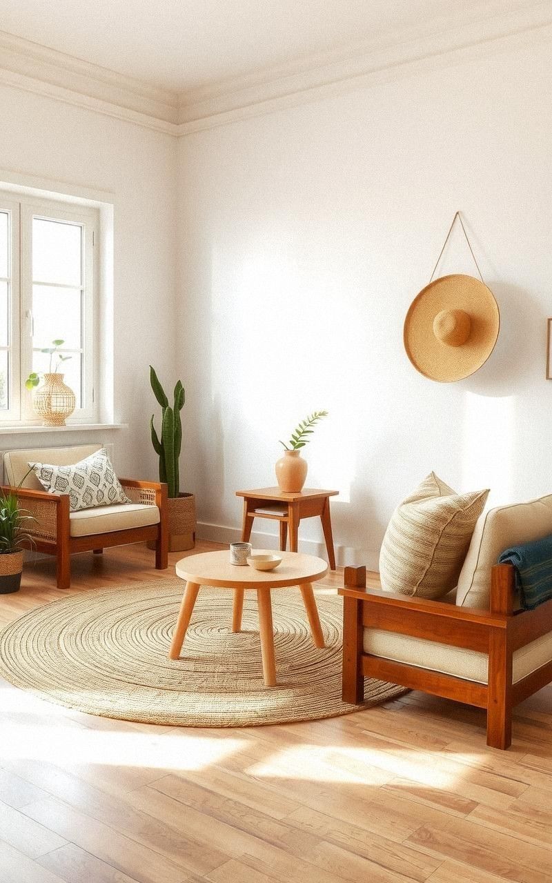 Natural Fiber Rugs for Grounded Warmth