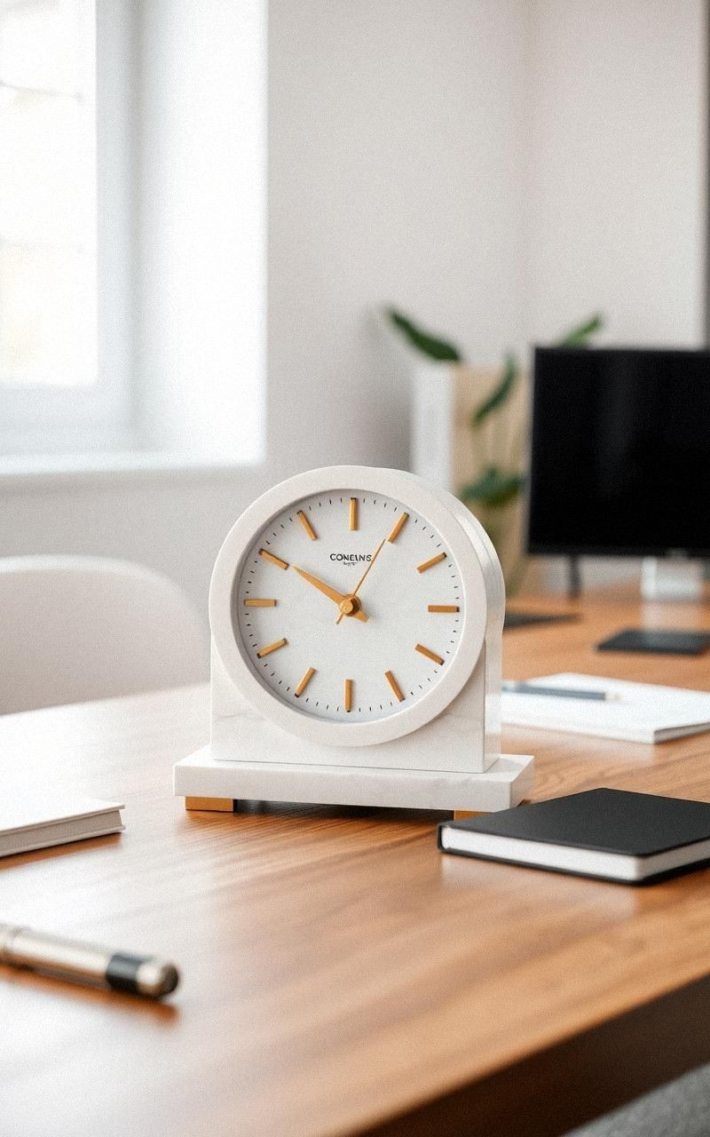 Marble Clock Designs for Timeless Style