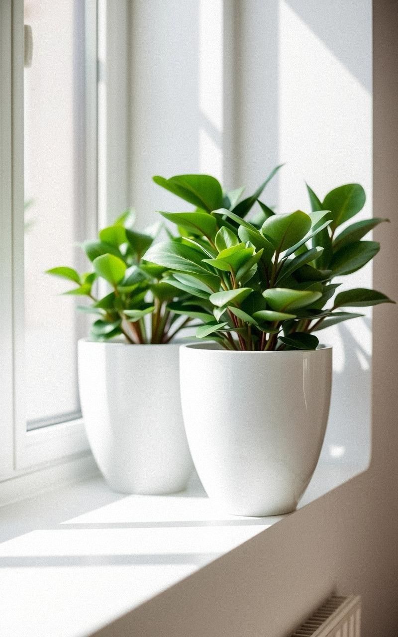 Marble Planters to Showcase Greenery