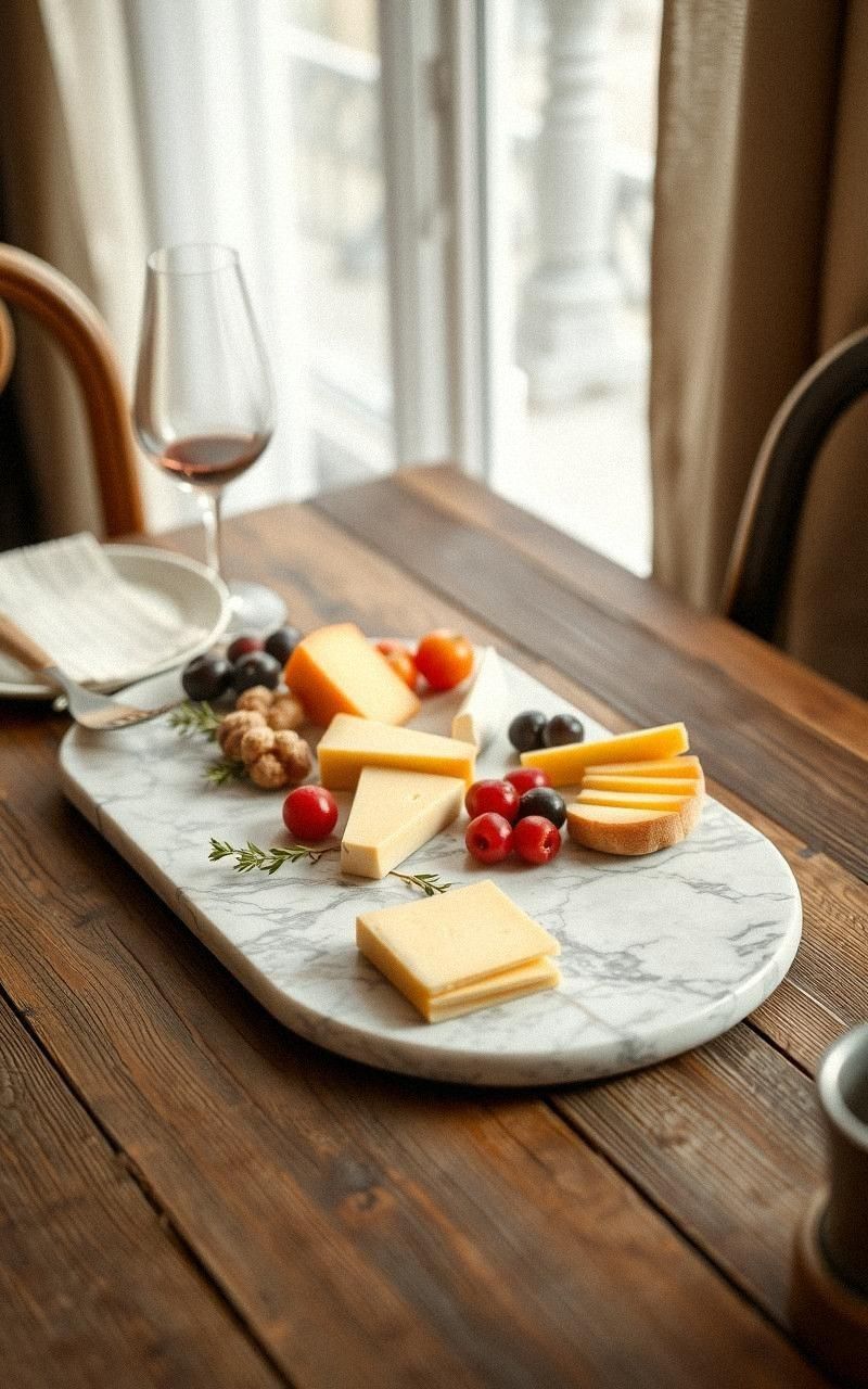 Marble Serving Platters for Elegant Entertaining