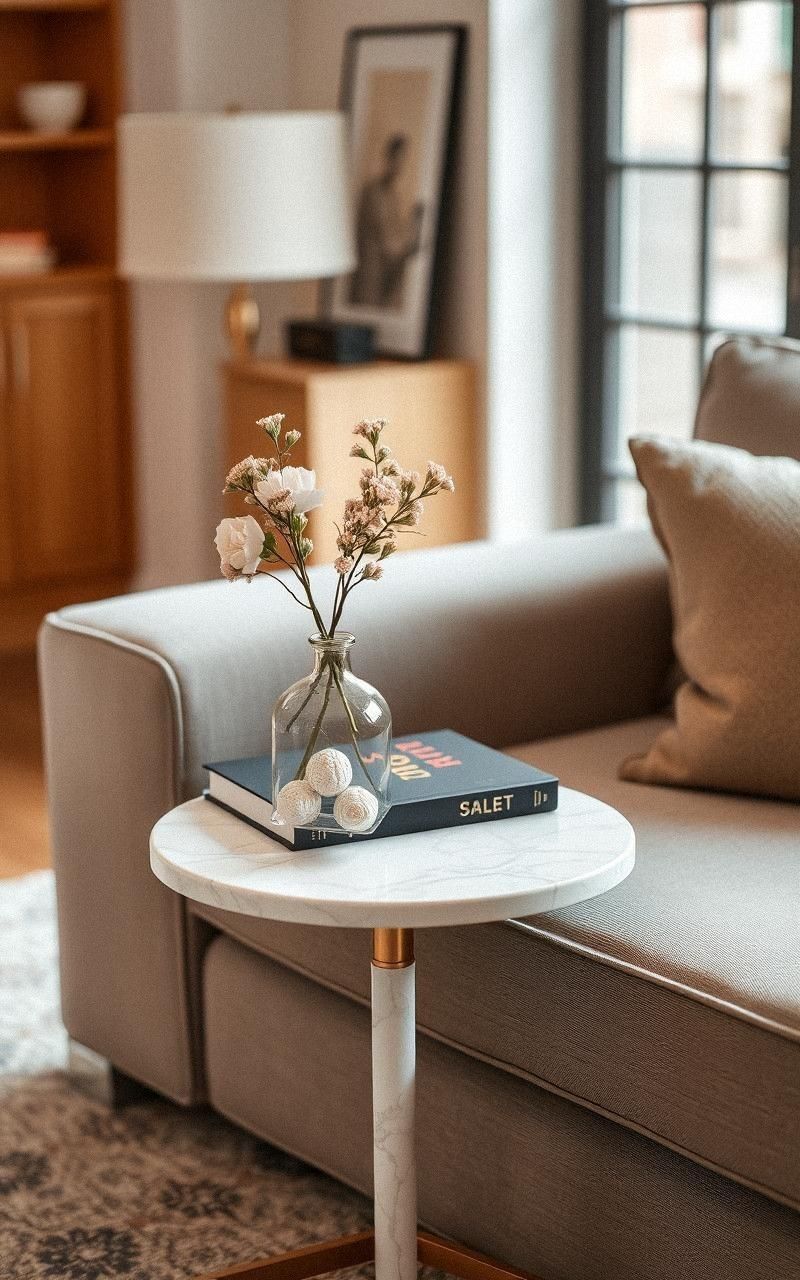 Marble Side Tables for Versatile Decor
