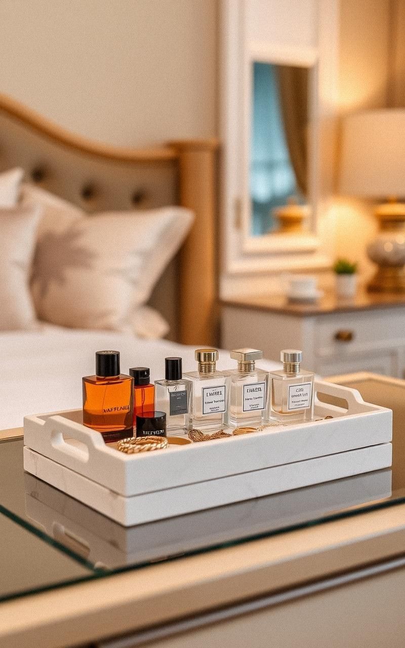 Marble Tray Organizers for Stylish Storage
