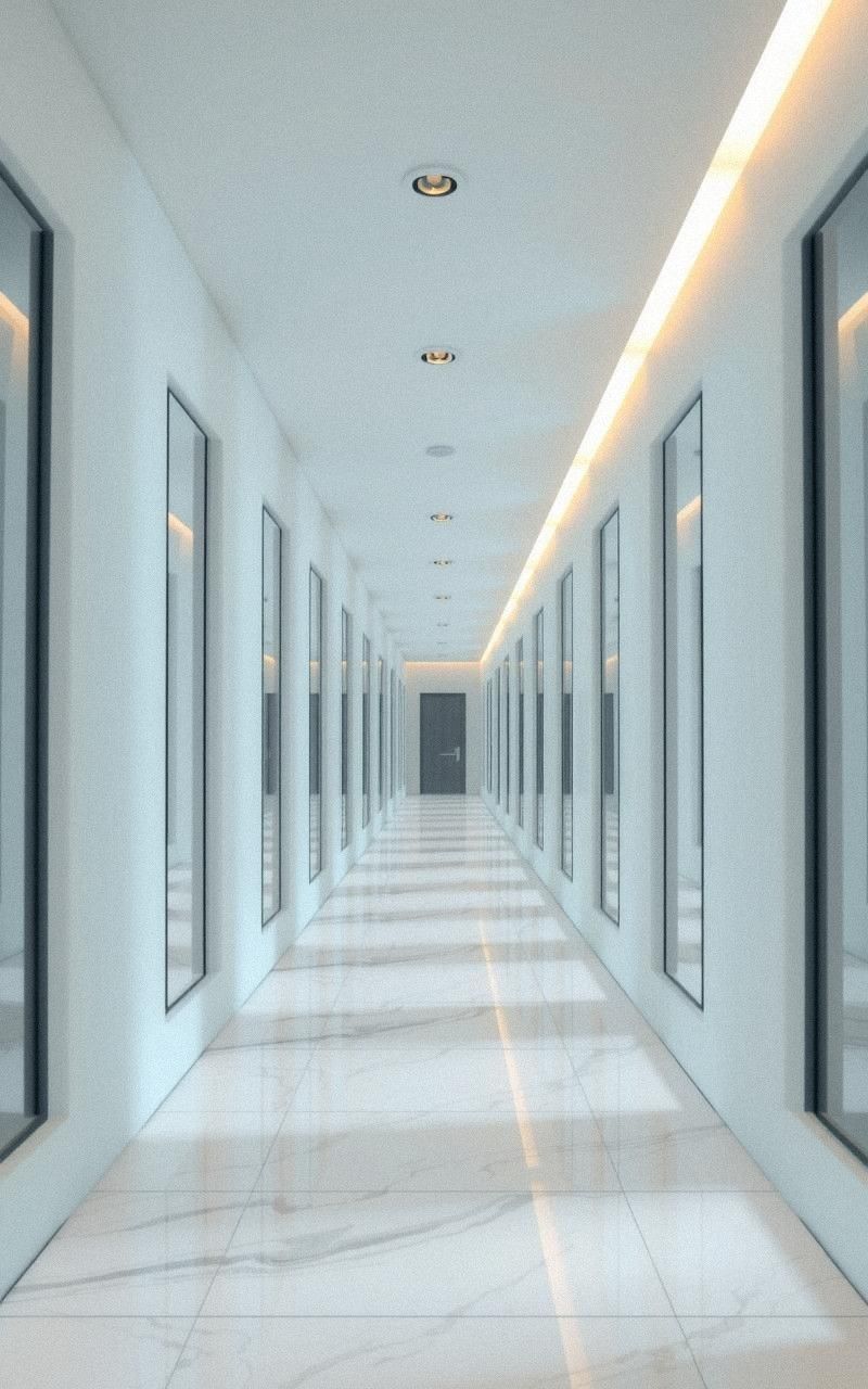 Create a Mirror-Lined Hallway for Drama