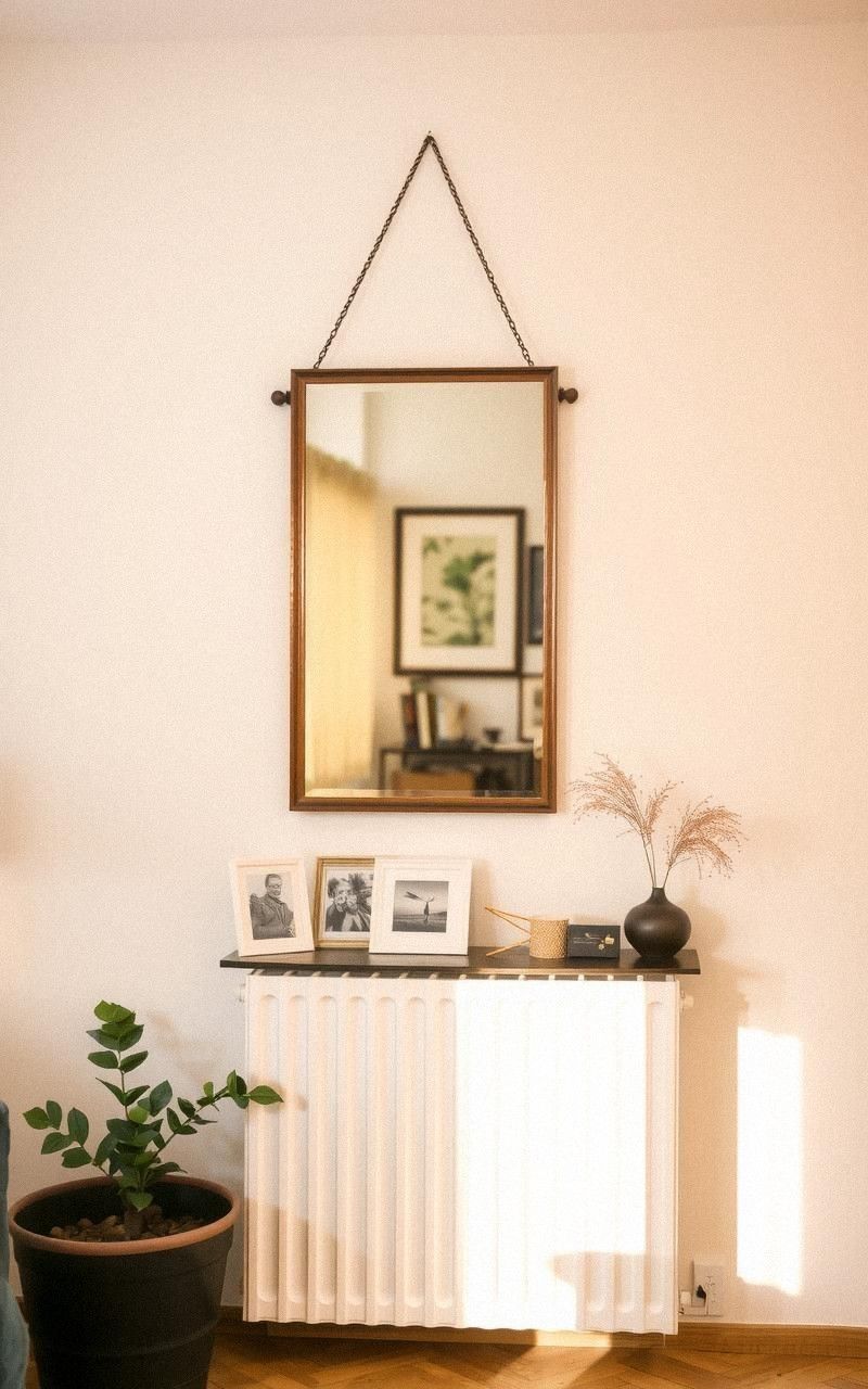 Place Mirrors Above Radiators to Prevent Wall Damage