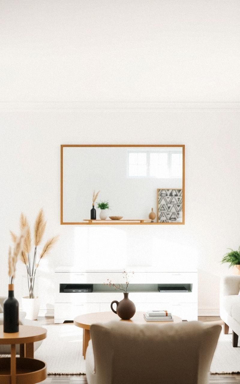 Position Mirrors Opposite Windows for Maximum Light