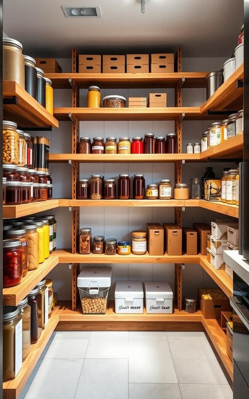 Adjustable Shelving For Custom Storage