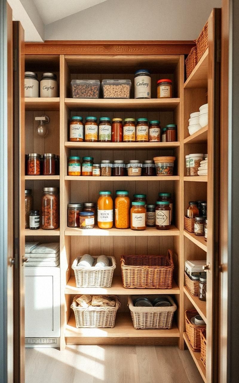 Choose Open Shelving For Quick Access