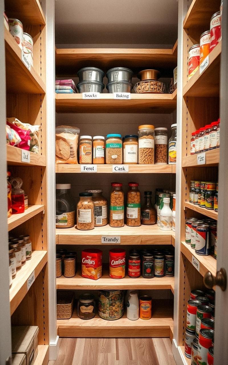 Create Zones For Different Food Types