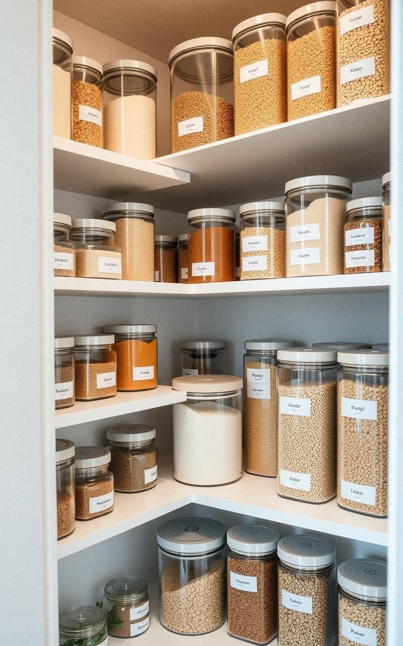 Incorporate Clear Storage Containers