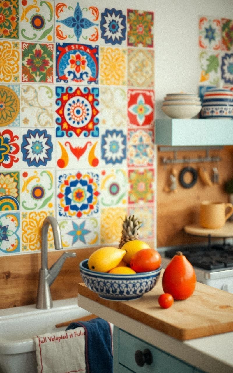 Colorful Glazed Ceramic Tiles For Vibrant Walls