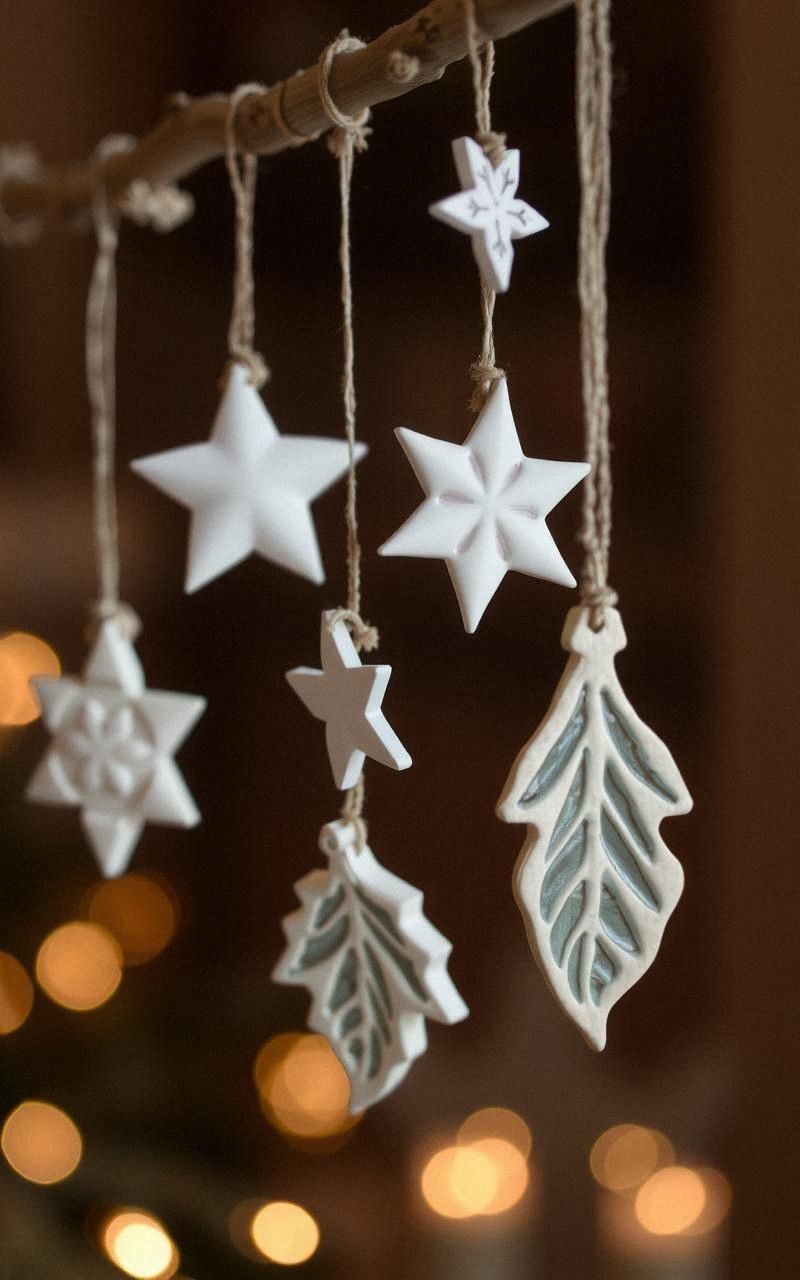 Delicate Ceramic Ornaments For Seasonal Decor