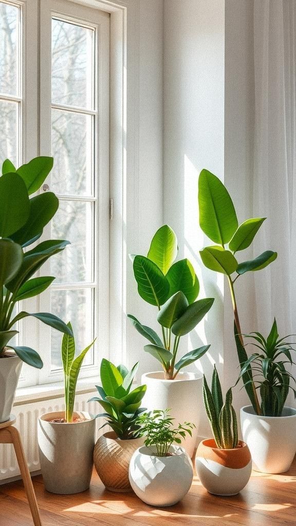 Bring in Healthy Green Plants