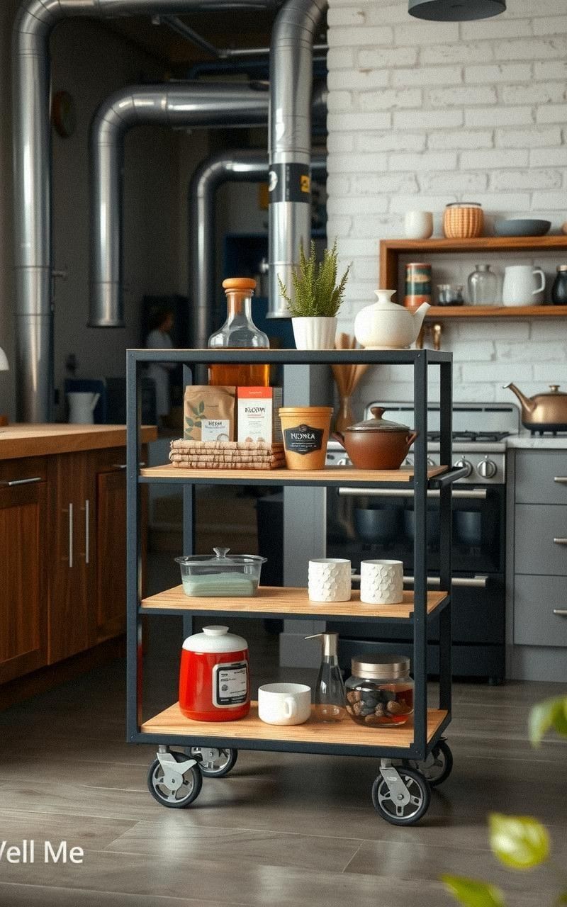 Industrial Rolling Carts For Mobile Organization