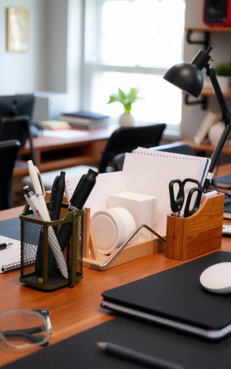 Industrial Style Desk Organizers For Workspaces