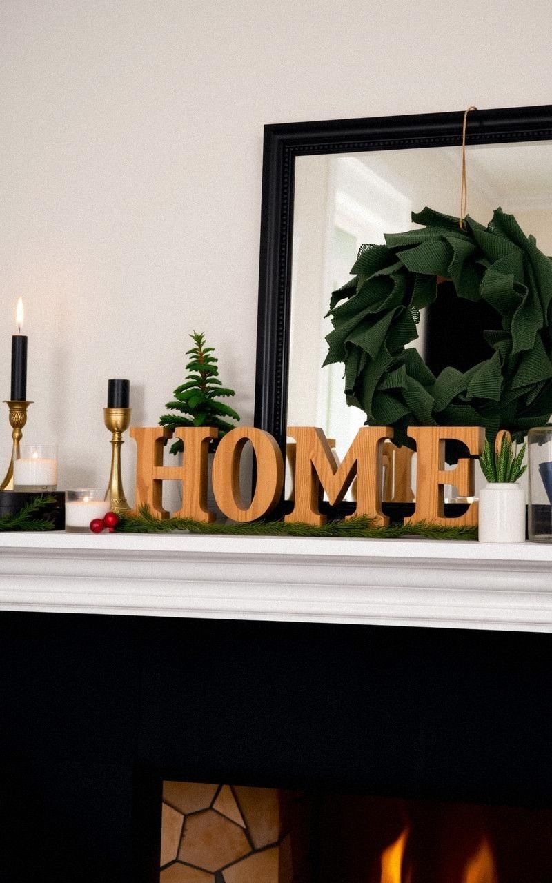 Use Decorative Letters or Words for Personal Touch
