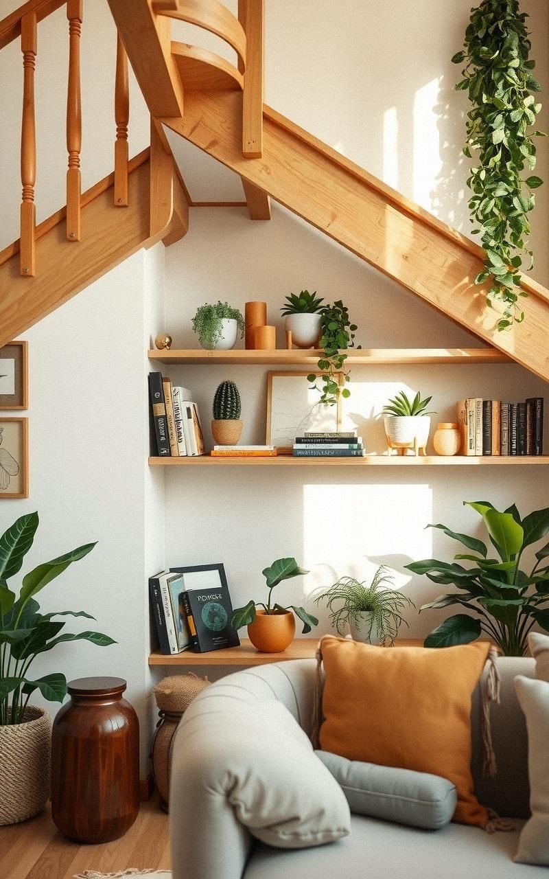Open Shelving for Display and Storage