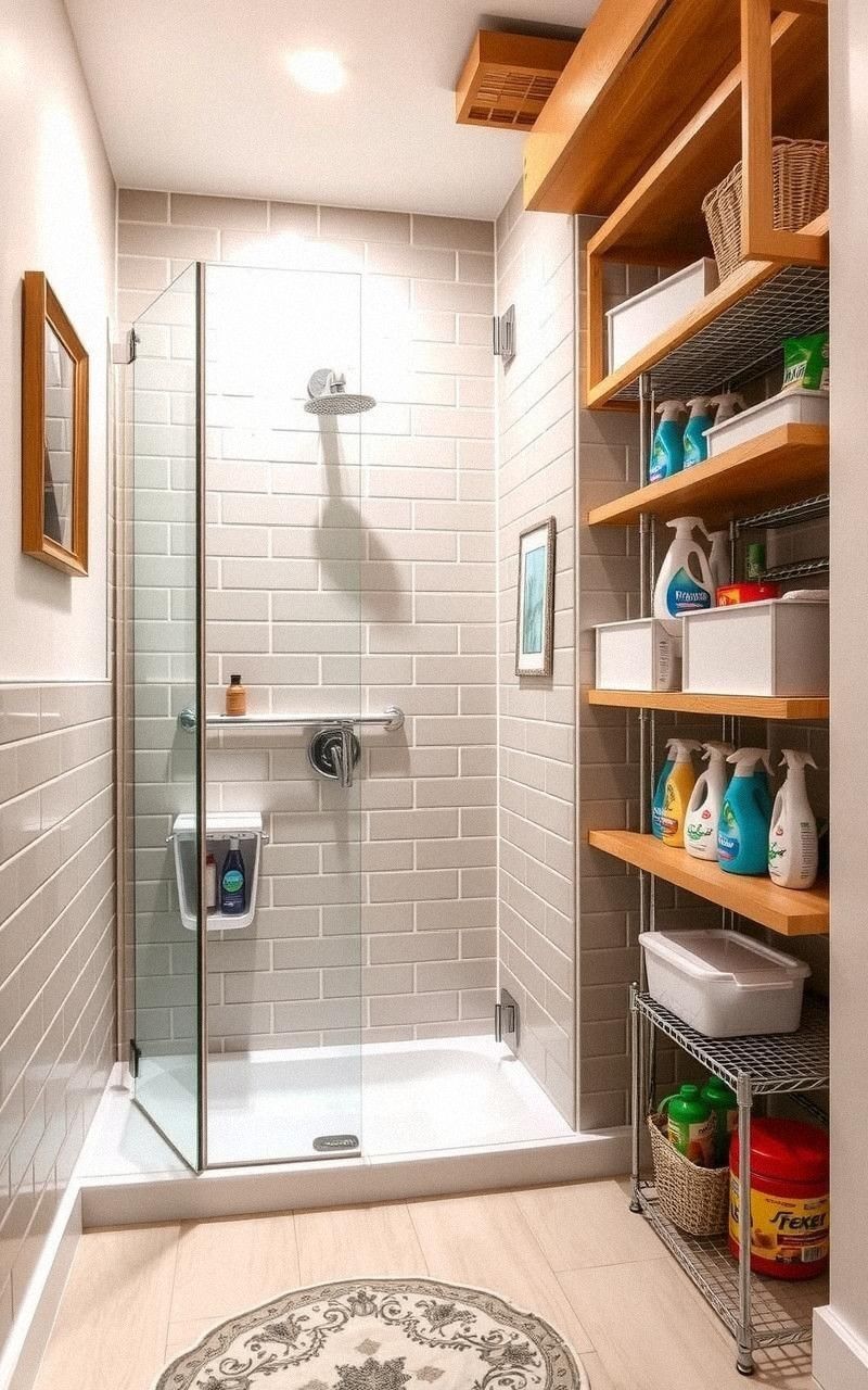 Pet Washing Station with Built-In Shower