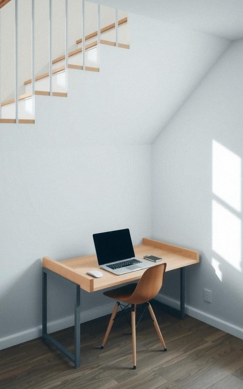 Pull-Out Desk for Temporary Workspace