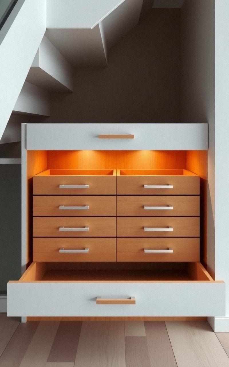 Pull-Out Drawers for Easy Access Storage