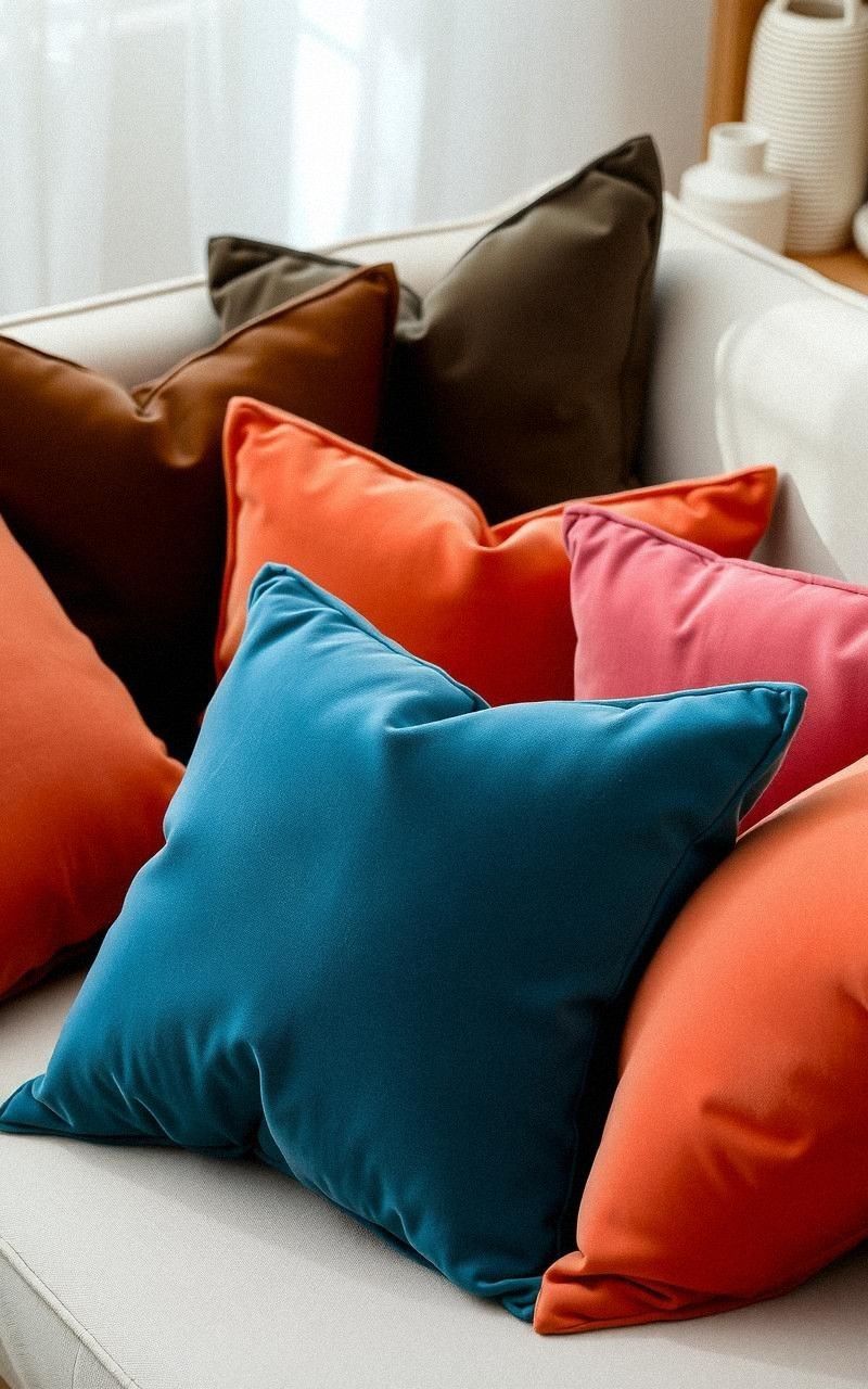 Velvet Cushion Covers For Seasonal Updates