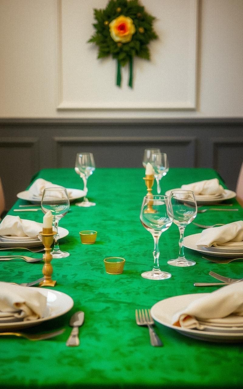 Velvet Tablecloths For Elegant Dining Experiences