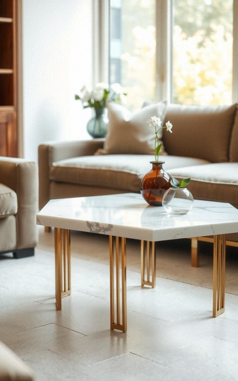 Marble Accents for Classic Sophistication